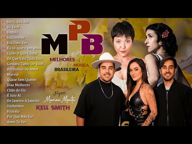 Música Popular Brasileira Antigas - Melhor Seleção MPB - Melim, Fábio Jr , Maria Gadú, Skank #t206 class=