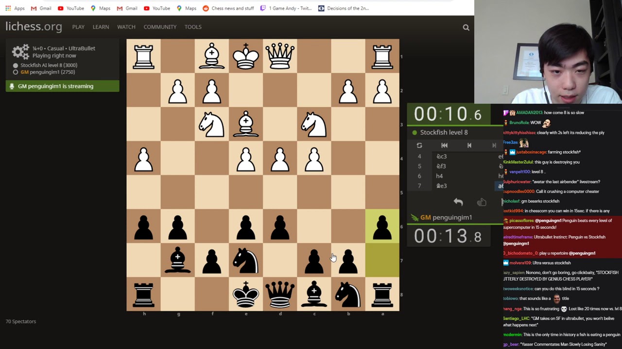 Chess GM Beats Stockfish 😳 #chess #chesstok #chesstrick