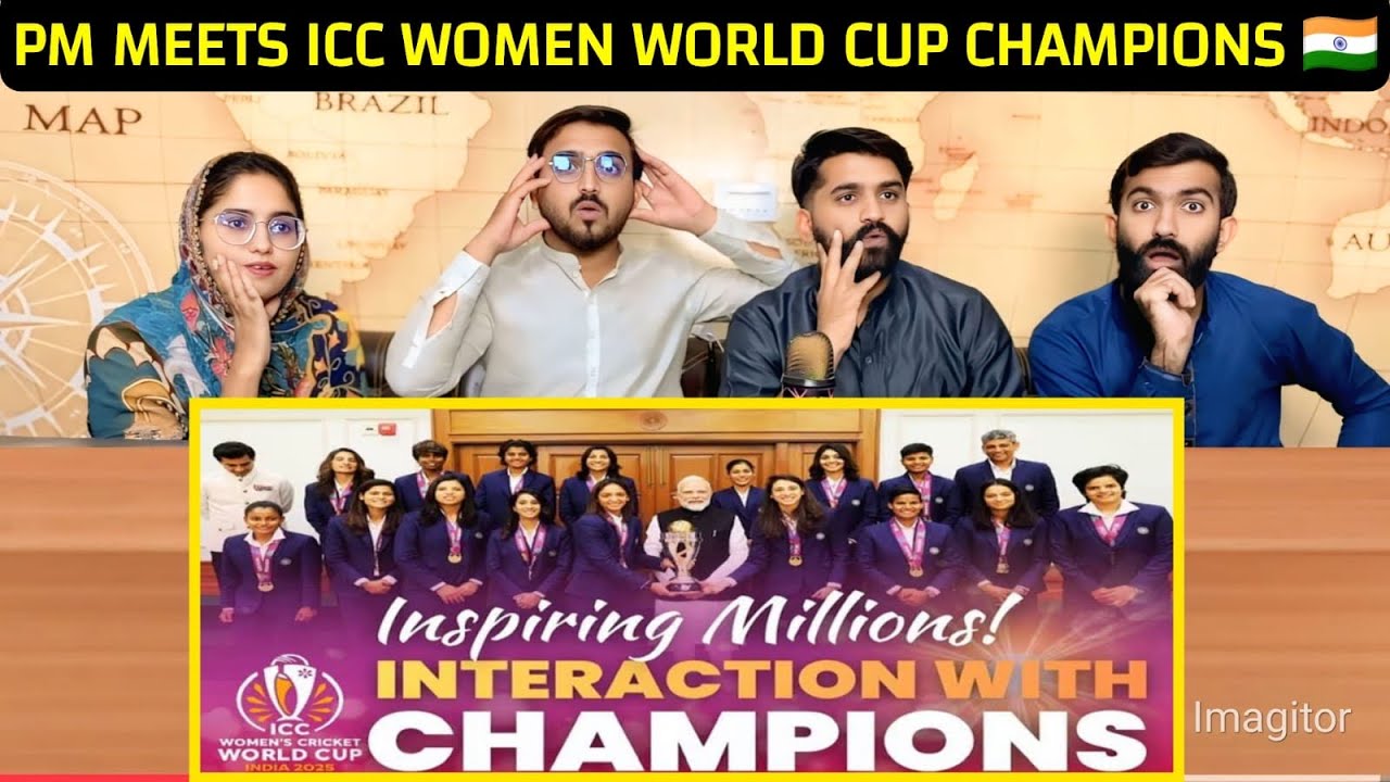 Reaction On PM Modi meets ICC Women’s World Cup champions