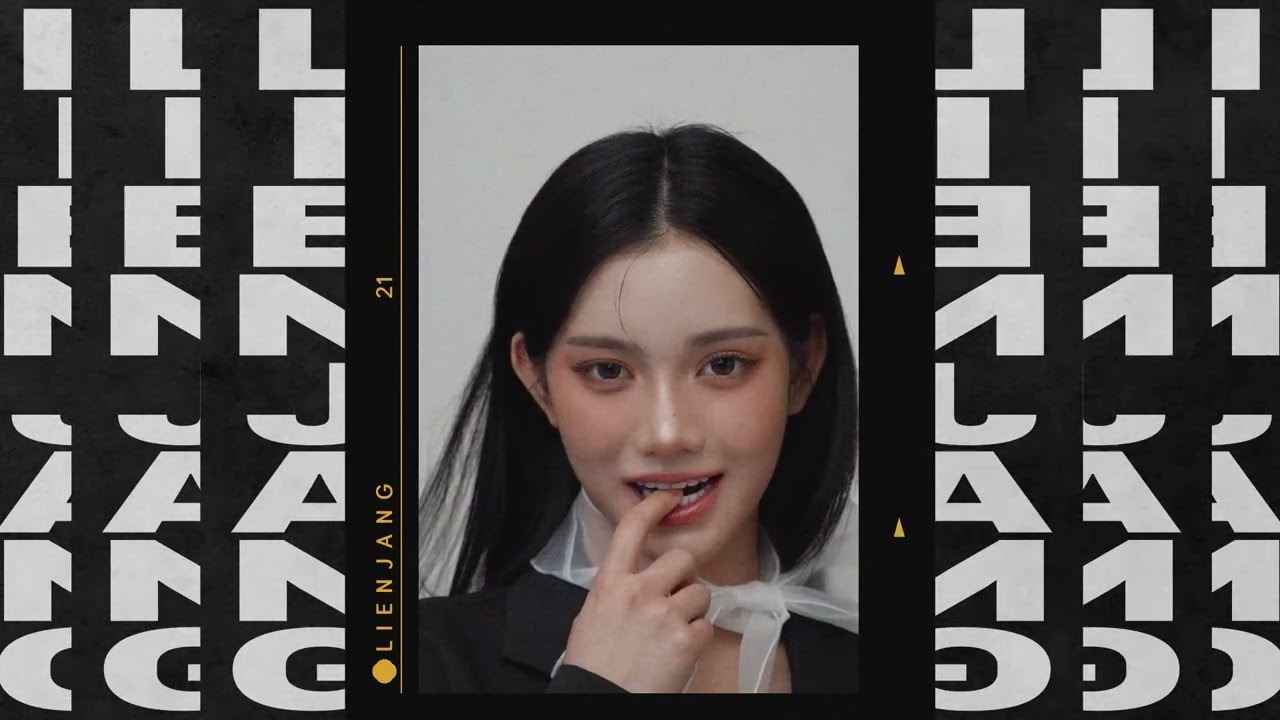 리엔장의 자연스럽고 예쁜 얼굴의 브랜드 모델 모아의 현장스케치 필름!