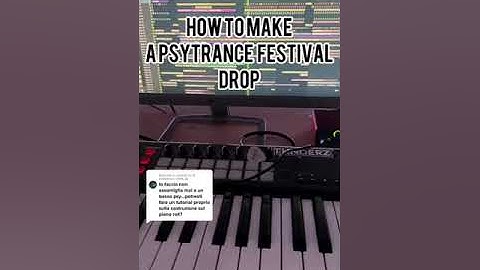 HOW TO CREATE FESTIVAL PSYTRANCE BANGER! #short #shorts #thnderz