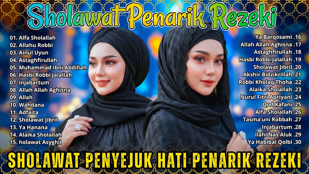 SHOLAWAT JIBRIL PEMBUKA PINTU REZEKI || ALFA SHOLALLAH || SHOLAWAT NABI MERDU TERBARU 2026