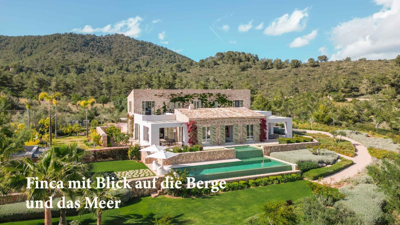 Traumhafte Finca mit Blick auf die Berge und das Meer