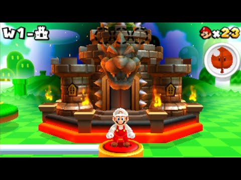 Super Mario 3D Land FIRST TIME PLAYING!! (100% FULL World 1 Playthrough Nintendo 3DS!)