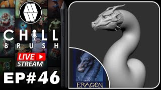 🔴live - Zbrush Sculpting Live Stream - #ep46