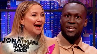 Stormzy Asks Kate Hudson How Sex Scenes Work | The Jonathan Ross Show