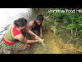 Primitive Skills - Ancient survival skills Search and catch smart fish - Catch rudimentary fish
