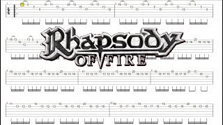 Rhapsody of fire dawn of victory SOLO TAB Guitar Pro (Best version)