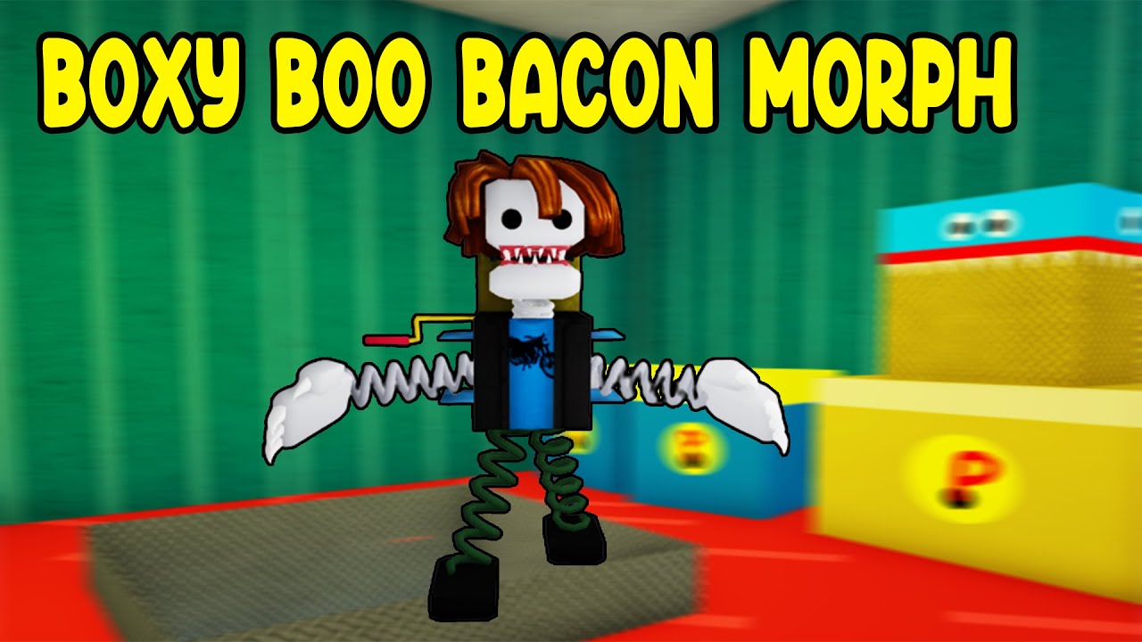 NEW GAME   How To Find BOXY BOO BACON MORPH in Find The Boxy Boo Morphs