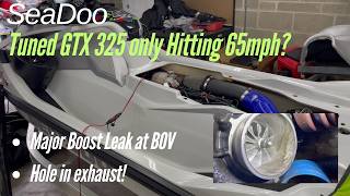 SeaDoo // Tuned GTX Limited 325 Only Hitting 65mph?