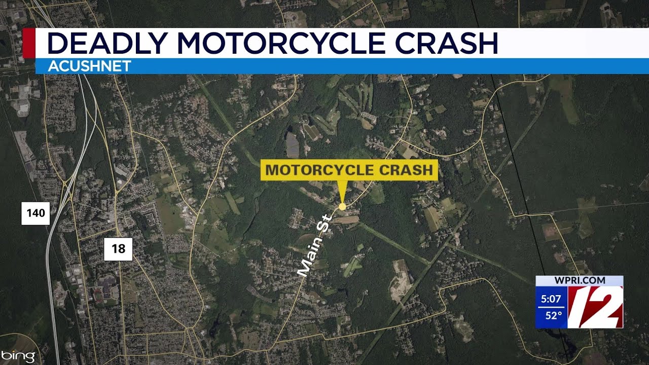 Victim identified in Acushnet motorcycle crash - YouTube