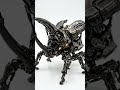 🪲 Tiny Mechanical Cube Transforms into a Rhinoceros Beetle Mech #transformers #aianimation #robot