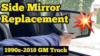 How To Remove and Replace Side Mirror on 2014-2018 Silverado by BadAssEngineering 53,695 views 3 years ago 3 minutes, 26 seconds