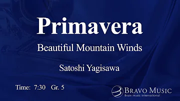 Primavera - Beautiful Mountain Winds by Satoshi Yagisawa