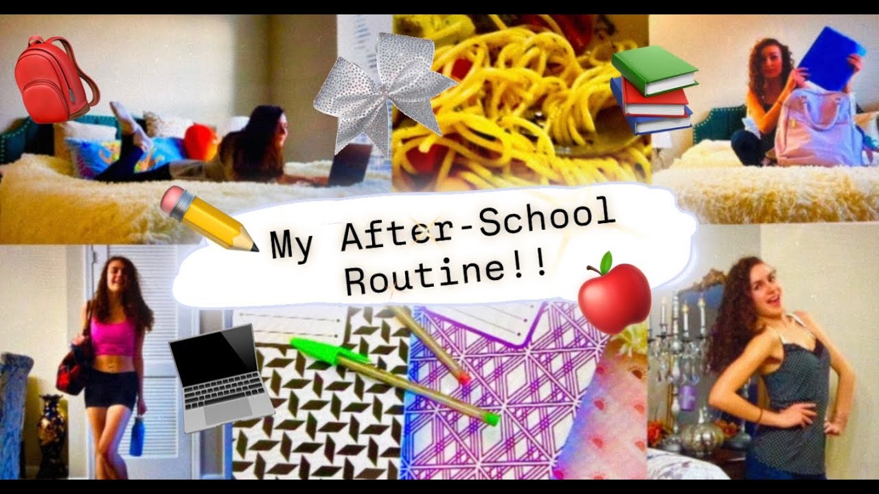 Emily After School Routine My After-School Routine!! 📚🍎 - YouTube