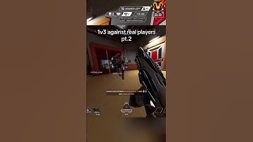 1v3 against real players pt.2 #shorts #shortvideo #apexlegendsmontage