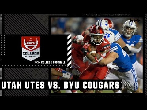 Utah Utes at BYU Cougars | Full Game Highlights