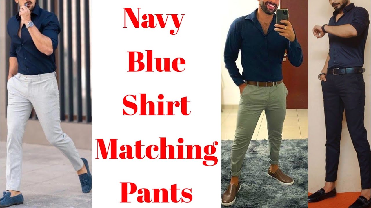 Blue Shirt Matching Pant for Men to Look Dashing