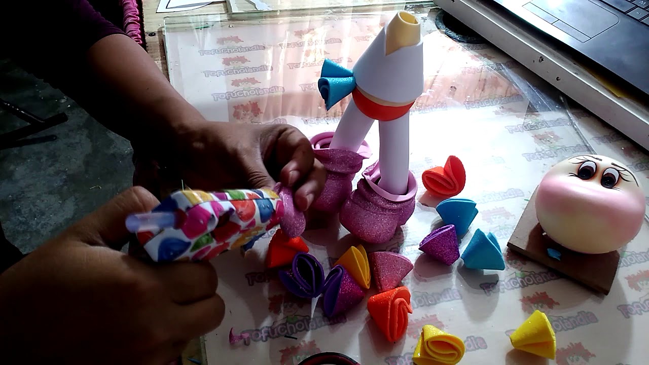 Fofucha Niña unicornio