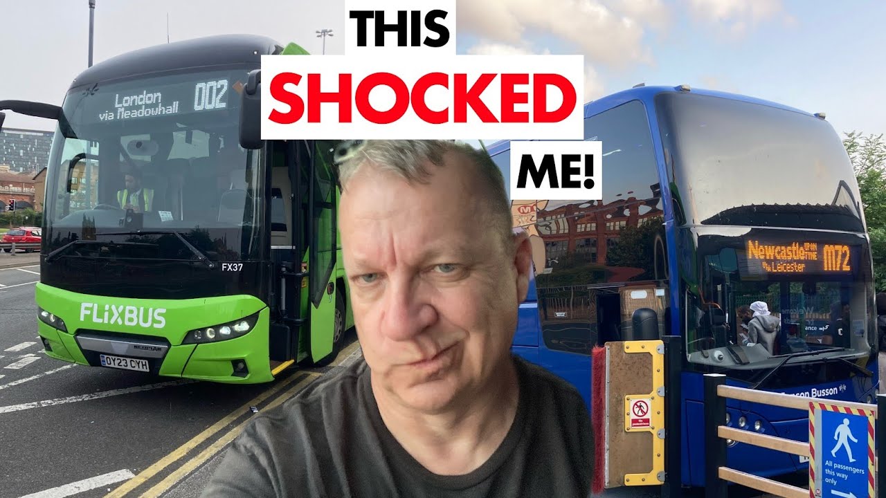 Это меня ШОКИРОВАЛО! Megabus против Flixbus: из Лондона в Лидс и обратно на автобусе!