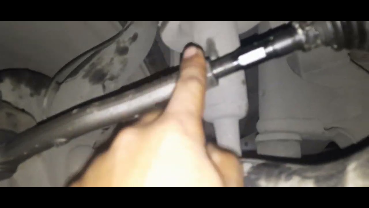 TIE ROD END LOCATION INSTALLED POWER STERRING UNDER CHASSIS ISSUE FORD RANGER 2.2 ENGINE