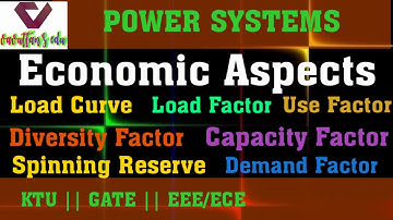 KTU EEE/ECE || GATE || Economic Aspects and Factors Affecting the Cost of Power Generation