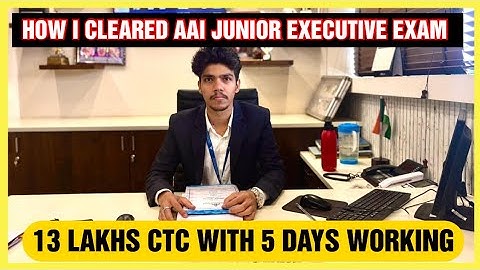 HOW I CLEARED AAI JUNIOR EXECUTIVE EXAM | AAI JE ATC | AIRPORTS AUTHORITY OF INDIA #aaije