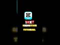 How I Create Text Like Ae in Capcut Tutorial🤯🔥 #capcut#edit #tutoria