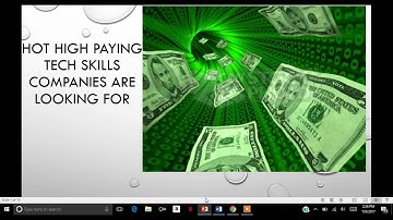 Hot HIGH Paying Technology Skills Companies are looking for