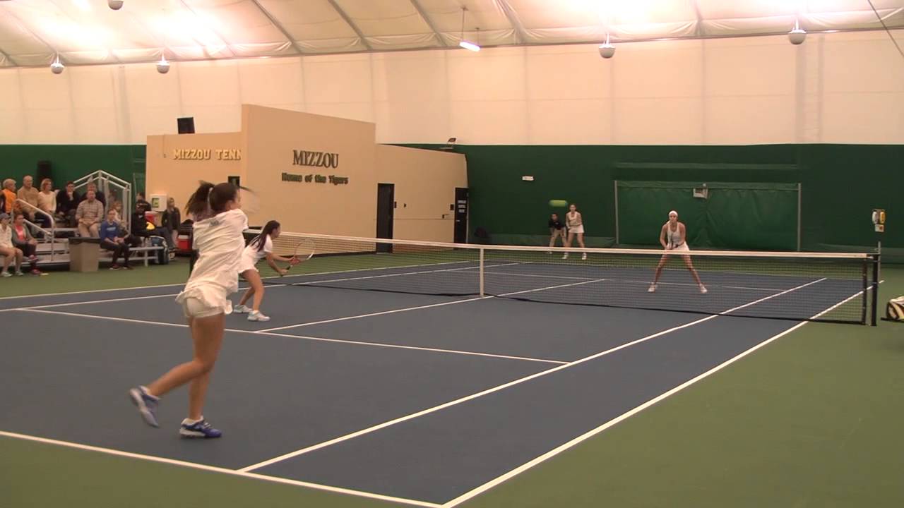 Mizzou Womens Tennis vs SLU 1-20-2014 - YouTube