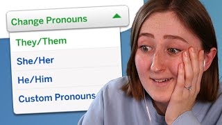 THE PRONOUN UPDATE IŠ OUT FOR THE SIMS 4