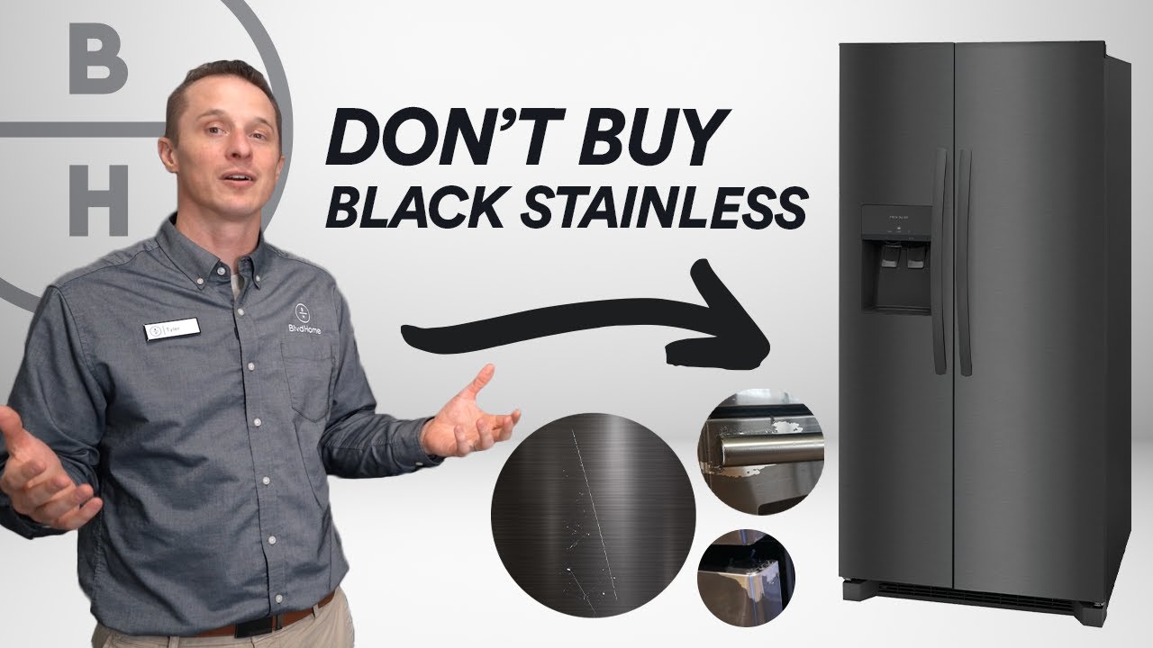Why You Should Never Buy Black Stainless Steel Appliances 