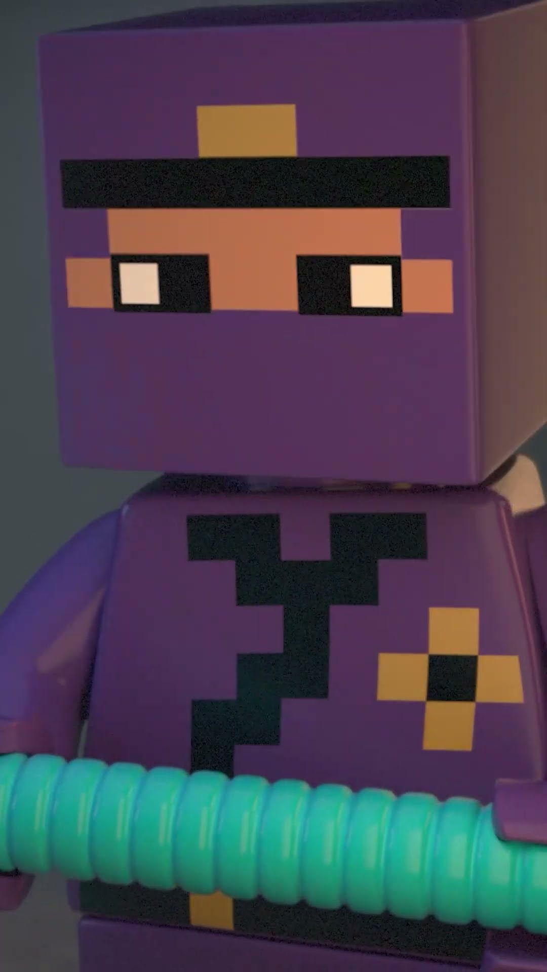 A skeleton in the warrior hideaway | LEGO Minecraft #Shorts