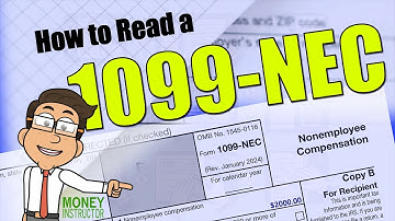How to Read your 1099-NEC Tax Form | Non-Employee Compensation | Money Instructor