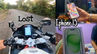 BOUGHT NEW IPHONE 15: LOST MY WAY ON ROAD: JUNGLE ME FASS GAYA