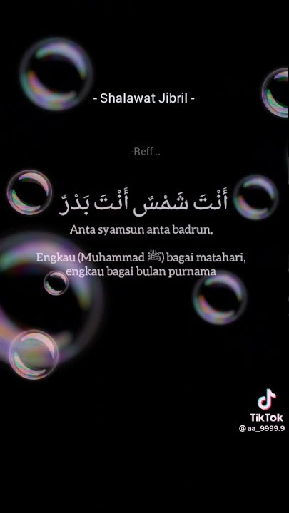 sholawat Jibril) story WA