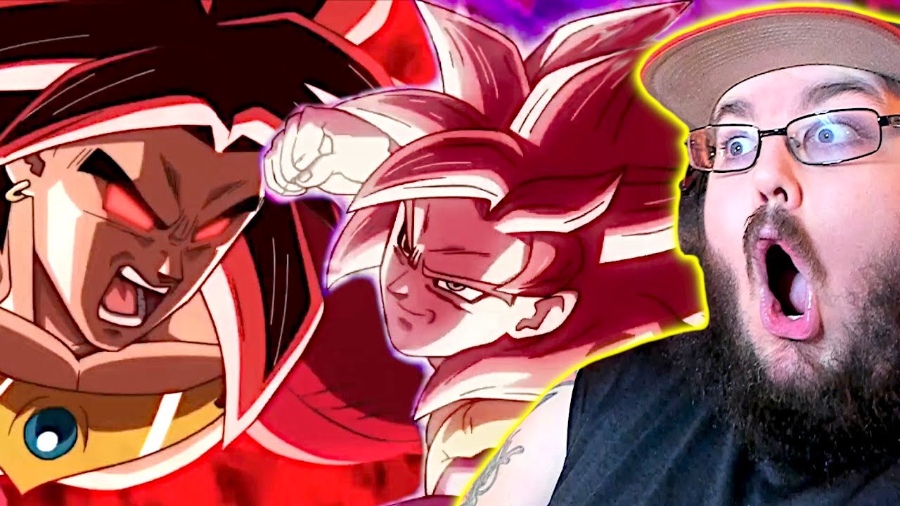 super dragon ball heroes ep 39(ssbe gogeta and ssj4 limit breaker gogeta vs  fu)4k ultra hd on Make a GIF