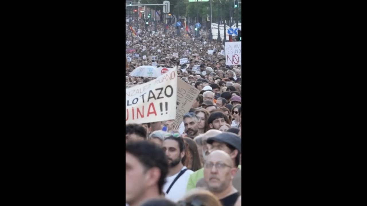 Protests erupt in Spain after eviction of 87-year-old woman