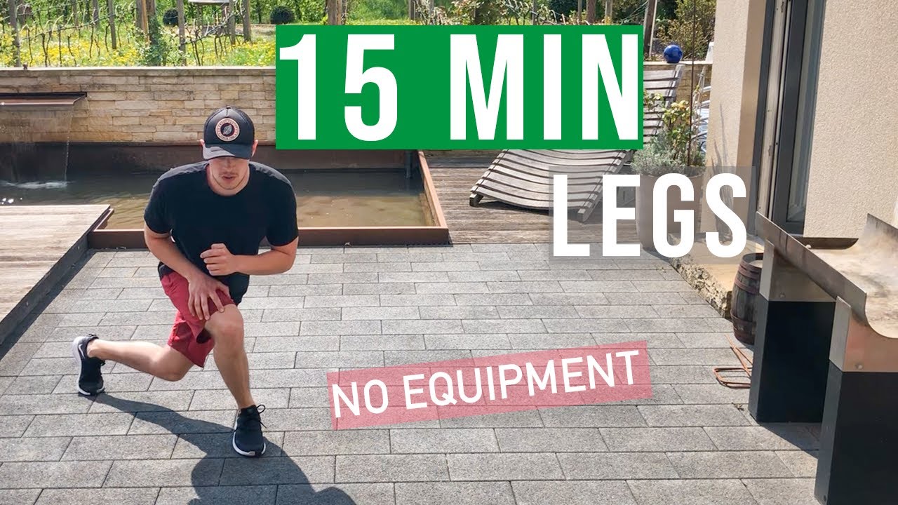 15 MIN LEGS & GLUTES HOME WORKOUT (NO EQUIPMENT) - YouTube