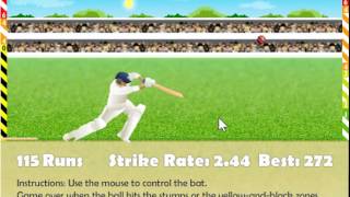 Howzat ! Cricket, Defend your Wicket ! Gameplay / 450 Score by B.R.A.VE screenshot 3