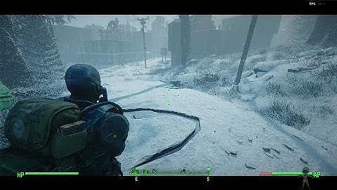 Fallout 4 Storywealth Snow Modded Gameplay