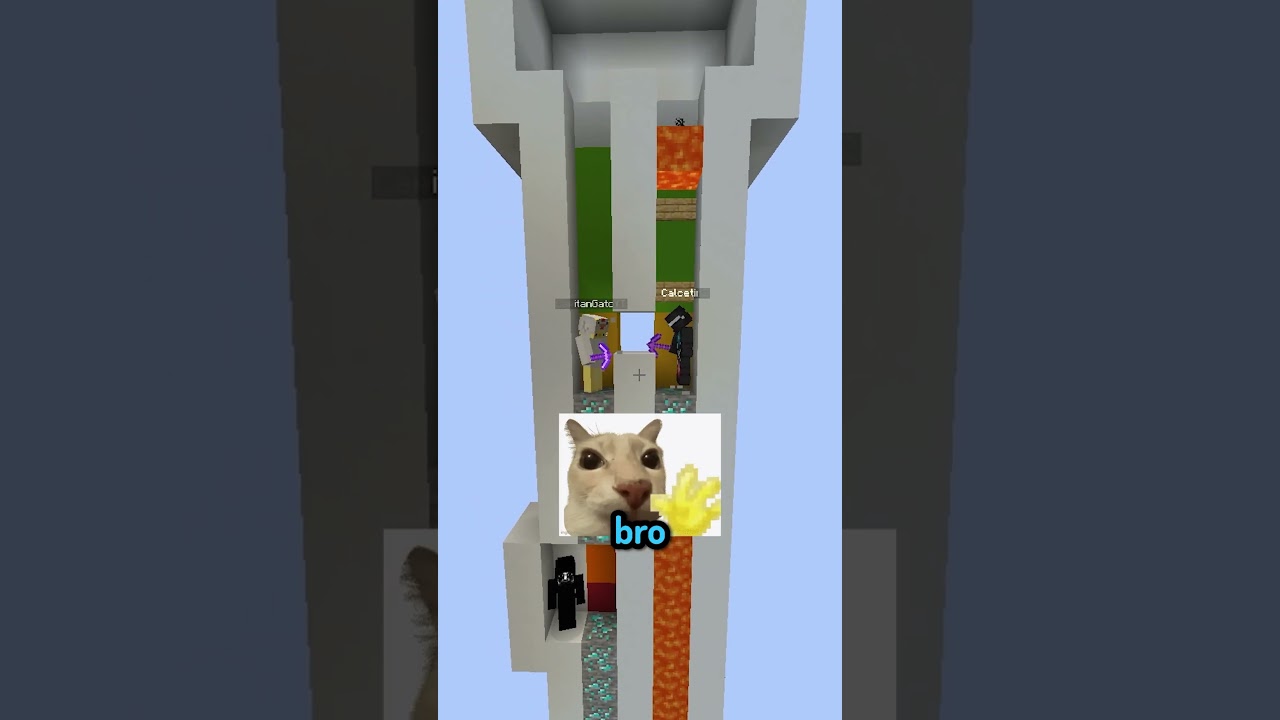 cap vs calce en minecraft minería ☠️