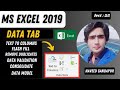 How to use Data Tools in Data Tab of MS Excel Urdu || Hindi