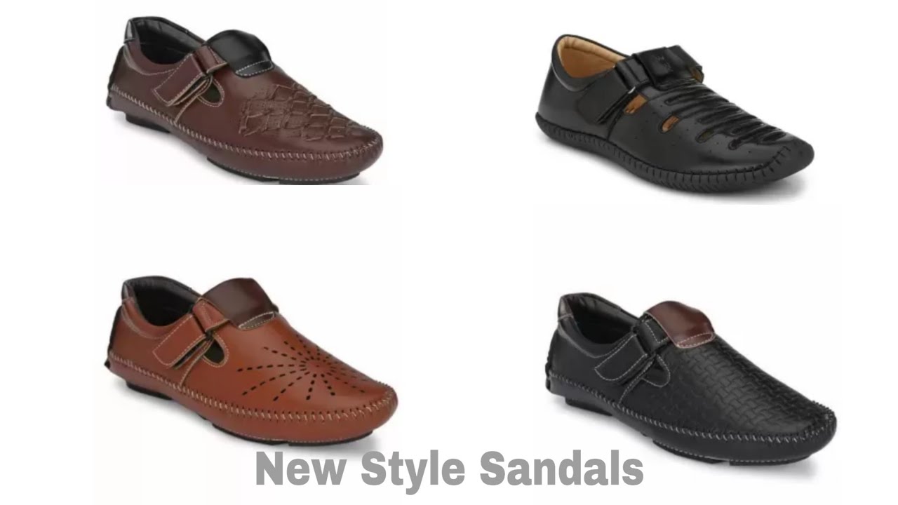 Latest New Style Synthetic leather Sandals For Men|| Online Available ...