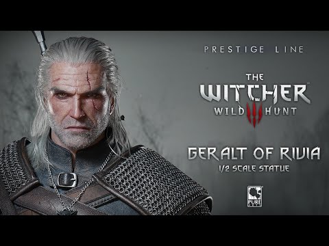 The Prestige Line - The Witcher 3: Wild Hunt - Geralt of Rivia 1/2 Scale Statue by PUREARTS