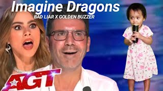 Golden Buzzer : Simon Cowell Crying To Hear The Song Imagine Dragons Homeless On The Big World Stage
