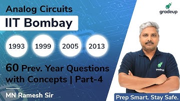 Analog Circuits | Previous Year Questions & Analysis | GATE 2021 | Part 4 | Gradeup