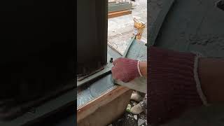 proses grouting kolom baja hbeam.  #proserbelajar