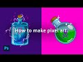 How to make pixel art tutorial for beginners  adobe photoshop