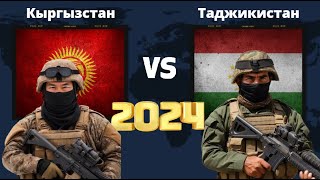 Сравнение Кыргызстана и Таджикистана 2024 / Kyrgyzstan vs Tajikistan military power comparison 2024